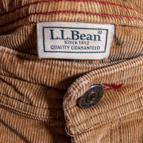 LL Bean Corduroy Carpenter Utility Pants 36 x 30 Y2K Streetwear Skate Outdoor - Picture 5 of 8